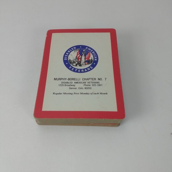 Hoyle Disabled American Veterans Deck Of Playing Cards Vintage - Picture 2 of 5
